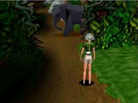 une photo d'Ã©cran de Barbie Aventuriere sur Sony Playstation